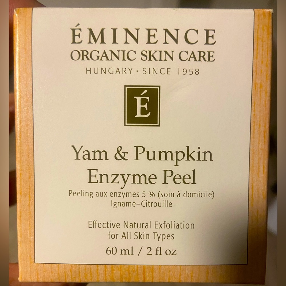 ÉMINENCE ORGANIC SKIN CARE- Yam & Pumpkin Enzyme Peel